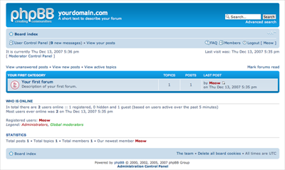 phpbb hosting